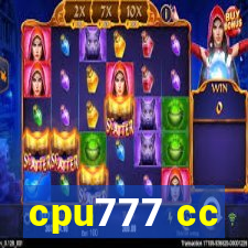 cpu777 cc